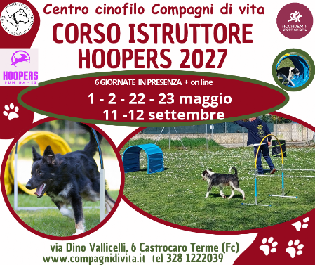 corsi istruttore cinofilo